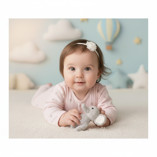 WELCOME BORN - LED-Nachttischlampe personalisiert